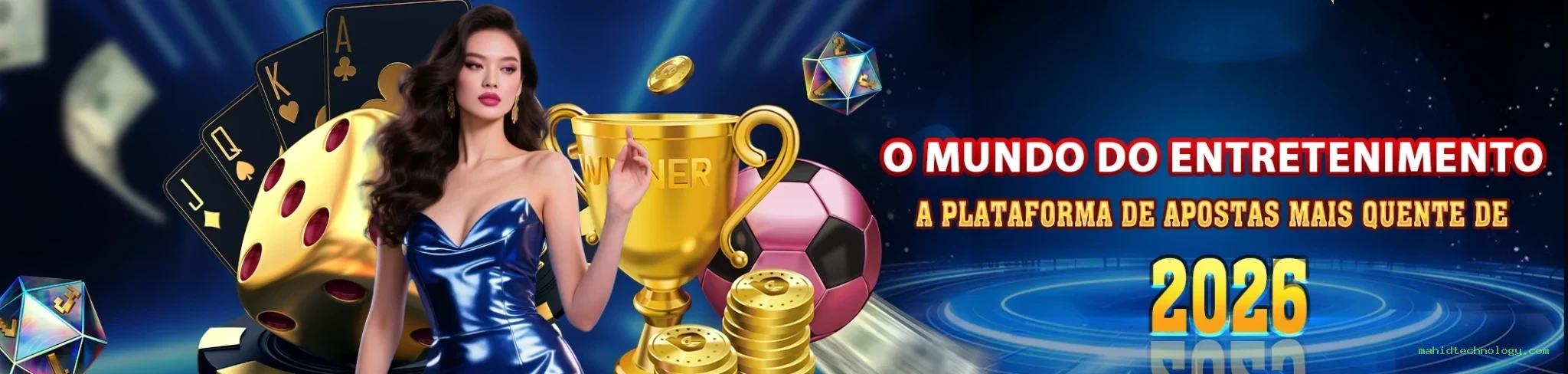 Imagem promocional do cassino online da mahidtechnology.com mostrando jogos ao vivo